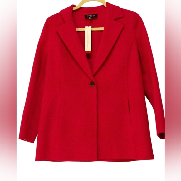 Talbot's Petite - NWT Ladies Fascia PeaCoat, 4-P, Double-Faced, Wool & Nylon,... - Picture 8 of 12